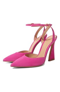 Замшевые туфли Aura Gianvito Rossi