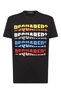 Хлопковая футболка Dsquared2