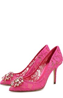Текстильные туфли Rainbow Lace Dolce & Gabbana