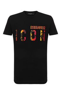 Хлопковая футболка Dsquared2