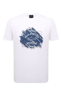 Хлопковая футболка Paul&Shark