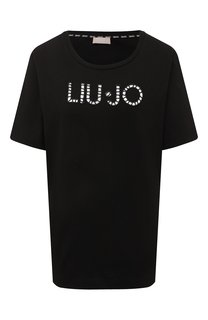 Хлопковая футболка Liu Jo
