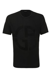 Футболка из вискозы Giorgio Armani