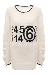Хлопковый свитер MM6