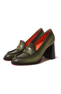 Кожаные туфли Santoni