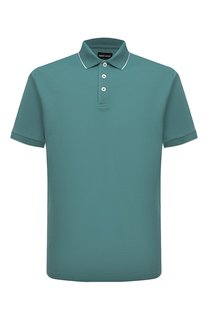 Хлопковое поло Giorgio Armani