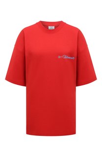 Хлопковая футболка VETEMENTS