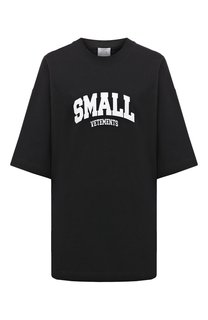 Хлопковая футболка VETEMENTS