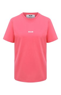 Хлопковая футболка MSGM