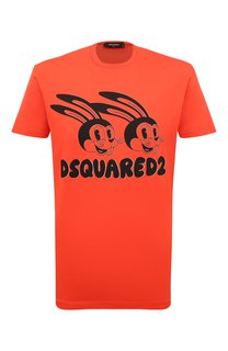 Хлопковая футболка Dsquared2