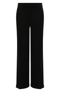 Брюки из шерсти и вискозы Trussardi
