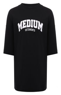 Хлопковая футболка VETEMENTS