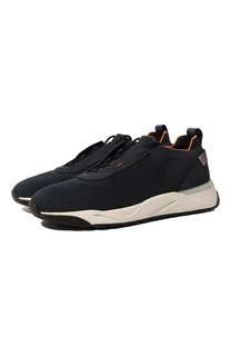 Текстильные кроссовки Santoni