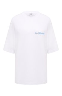 Хлопковая футболка VETEMENTS