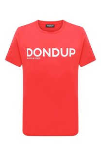 Хлопковая футболка Dondup