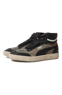 Кожаные кеды Puma Ralph Sampson Mid Camo x Replay Puma