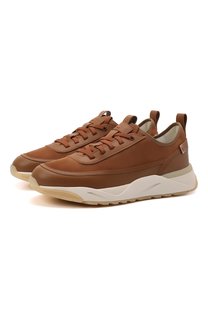 Кожаные кроссовки Santoni