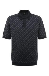 Хлопковое поло BOSS