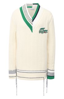 Шерстяной свитер Lacoste
