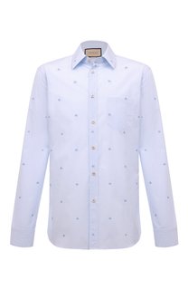 Хлопковая рубашка Gucci