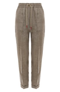 Льняные брюки Kiton