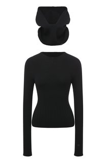 Пуловер с балаклавой Low Classic