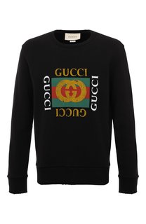 Хлопковый свитшот Gucci