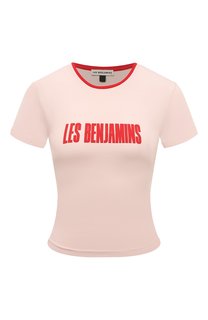 Хлопковая футболка Les Benjamins