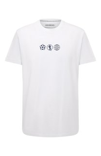 Хлопковая футболка Dirk Bikkembergs
