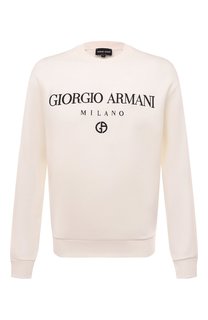 Хлопковый свитшот Giorgio Armani