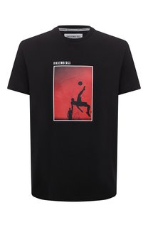 Хлопковая футболка Dirk Bikkembergs