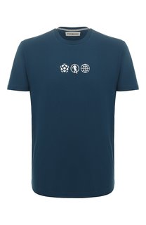 Хлопковая футболка Dirk Bikkembergs