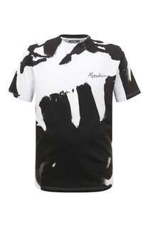 Хлопковая футболка Moschino