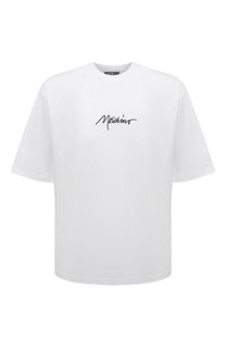 Хлопковая футболка Moschino