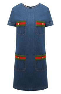 Джинсовое платье Gucci