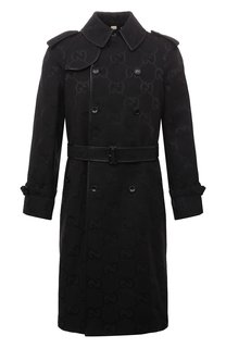 Хлопковый тренч Gucci