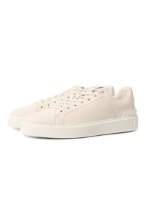 Кожаные кеды Balmain