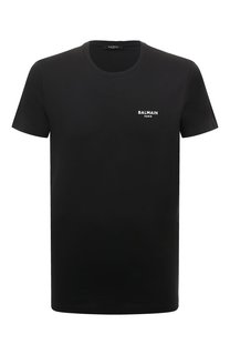 Хлопковая футболка Balmain
