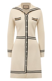 Шерстяное платье Gucci