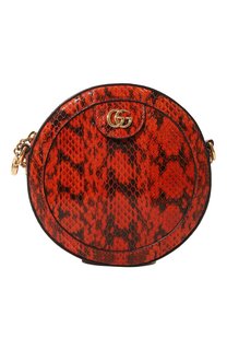 Сумка Ophidia mini из кожи змеи Gucci