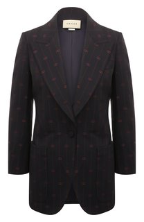 Шерстяной жакет Gucci
