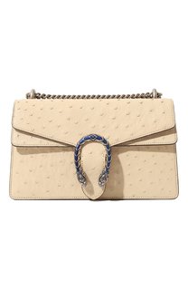 Сумка Dionysus small из кожи страуса Gucci