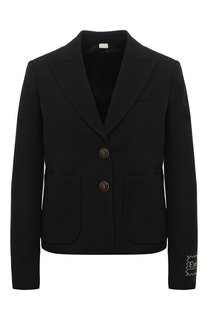 Жакет из шелка и шерсти Gucci