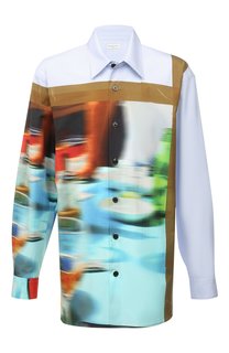 Хлопковая рубашка Dries Van Noten