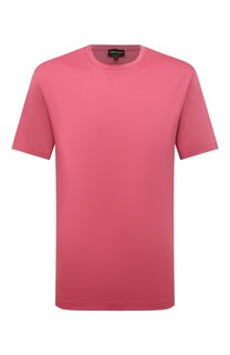 Хлопковая футболка Giorgio Armani