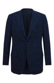 Пиджак из кашемира и шелка Kiton