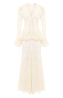 Платье-макси Alexander McQueen