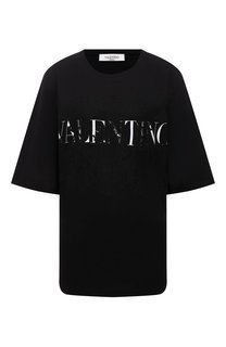 Хлопковая футболка Valentino