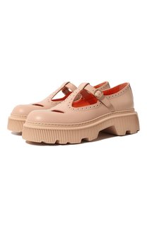 Кожаные туфли Santoni