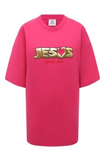 Хлопковая футболка VETEMENTS